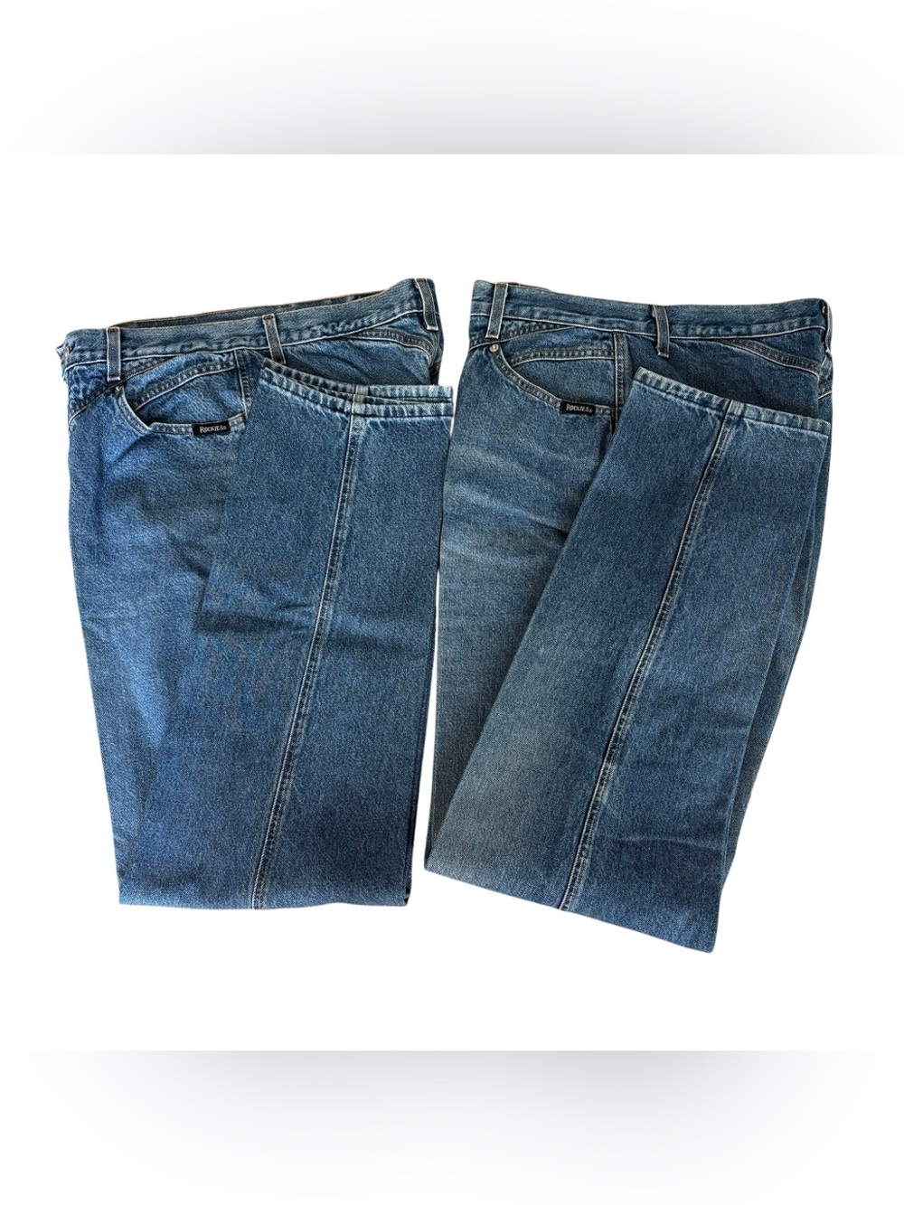 2 Rockies Rocky Mountain jeans. Identical.  16L. Good Cond! High waisted